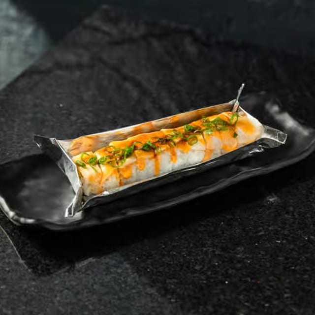 Baked Snapper Roll.