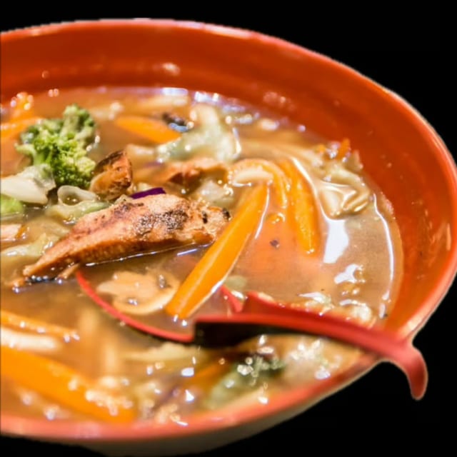 Chicken Udon Soup.