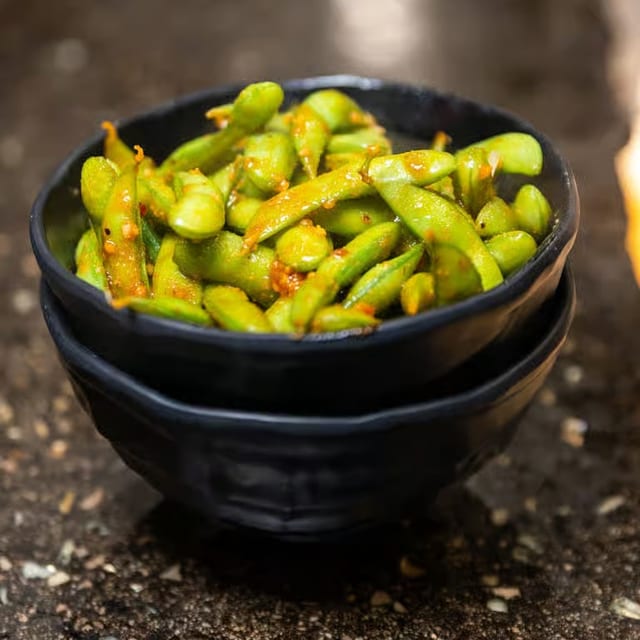 Seasoned Edamame.