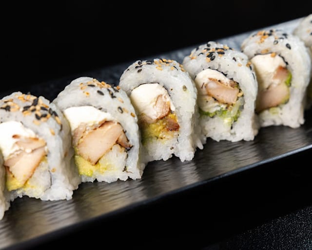 Teriyaki Chicken Roll.